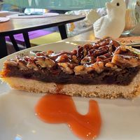 Pecan pie at Vegan Chouke in Brussels