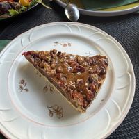 Pecan pie  at Vegan Chouke in Brussels