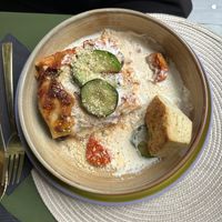 Lasagne  at Vegan Chouke in Brussels