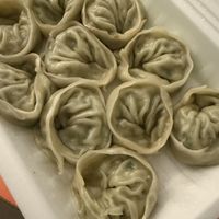 Vegan dumplings (take-away)  at Hahoe Village Hongdae in Seoul