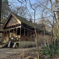   at Queen's Wood Cafe in North London