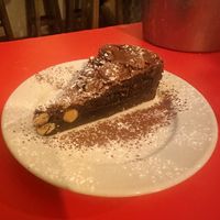 Chocolate Brownie  at Sicilian NQ in Manchester