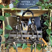 💕💀☕️  at Memento Mori Cafe in Portland