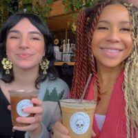 Coffee date 💕  at Memento Mori Cafe in Portland