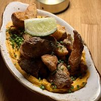 Thrice baked potatoes   at The Greenwich in Denver