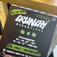  at Crunchy Kebab Vegan in Kassel