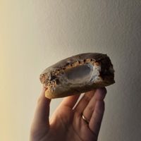 Boston cream at Brammibals Donuts - Europlatz in Berlin