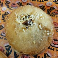 Choc hazelnut bomboloni at Brammibals Donuts - Europlatz in Berlin