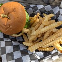 Veggie burger at The Vreeland Store in West Milford