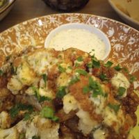 Fried cauliflower at Raik Mediterranean Kitchen in Suwanee