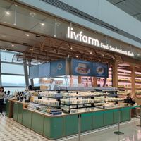 Front of shop at ICN - livfarm - T1 in Seoul