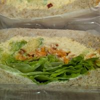 Vegan sandwich at ICN - livfarm - T1 in Seoul