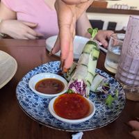 Fresh Summer Rolls at Ibu Susu in Ubud