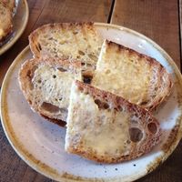 Toast with vegan butter at Sweetsmile Bakery & Patisserie - Brunch & Coffee in South West London