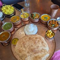 The curries at Herb  in Leamington Spa