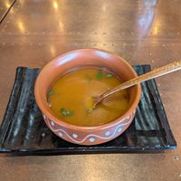 The soup at Herb  in Leamington Spa