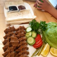 Köfteteller at Veis Vegan in Rheda-wiedenbrueck