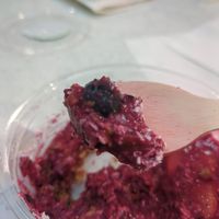 They don't have burrito or bean bowls, it's called 'veggie' and contains eggs. Can't be modified. The berry bowl is very small. at DUB - The Mezz - T2 in Dublin