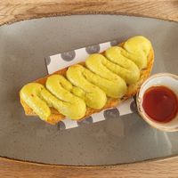 Avo on Sourdough at Caffi Bach Y Bocs in Llangefni