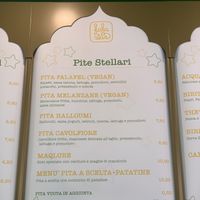 Menu 3  at Falastar  in Milan