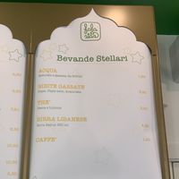 Menu 4  at Falastar  in Milan