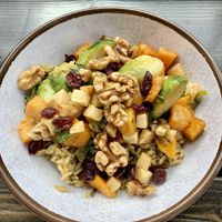 Rice bowl with veggies (off menu item)  at Jacobs Brewhouse Restaurant in Deadwood