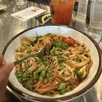 Teriyaki bowl (minus shallots )  at Jacobs Brewhouse Restaurant in Deadwood