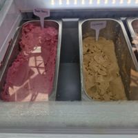 Black cherry, coffee at Colin's in Chepstow