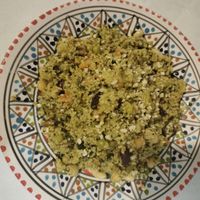 Cous cous con verdure e legumi at Ristorante Arabo Carthage in Trapani