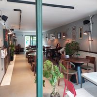 Inside at Tat's in Pristina