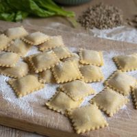 Ravioli nuova Genova  at Il Naturificio  in Genoa