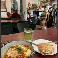 Shakshuka   at Falafel Box in Yerevan