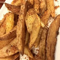 Patatas fritas  at Falafel Box in Yerevan