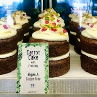 Carrot cake at The Lime Tree Cafe - Al Quoz    in Dubai