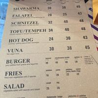   at Vegan Shawarma in Jerusalem