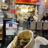 Vegan shawarma  at Vegan Shawarma in Jerusalem