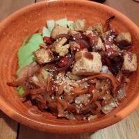 Ceiba Tofu at Nativa Poke y Café in Barichara