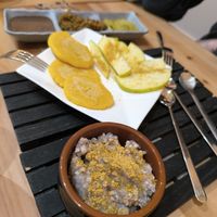 Our tapas at Lə gattarə in Bergamo