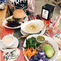 Burger, Bowl, Soup at The Grassy Hopper in Gzira