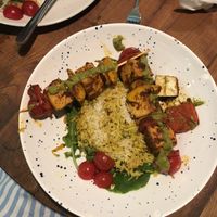 fajita skewers at The Grassy Hopper in Gzira