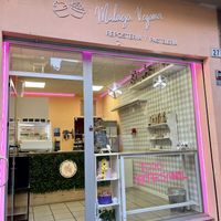 Fun storefront!   at Pastelería Málaga Vegana in Malaga
