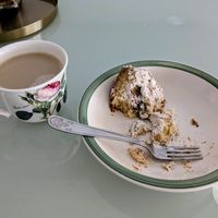 Light and delicious 😋 at Pastelería Málaga Vegana in Malaga