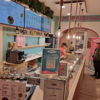 Interior /counter at I Love Poke in Rome