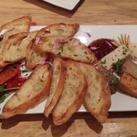 Cheese Plate featuring Miyoko's Creamery at Mike's Cafe and Wine Bar in San Juan Island