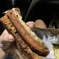 Rueben sandwich  at Mike's Cafe and Wine Bar in San Juan Island