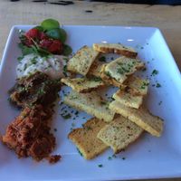 bruschetta trio at Mike's Cafe and Wine Bar in San Juan Island