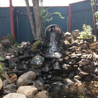 Beautiful scenery for a beautiful, relaxing place at Mike's Cafe and Wine Bar in San Juan Island