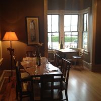 Dining room at Mike's Cafe & Wine Bar at Mike's Cafe and Wine Bar in San Juan Island