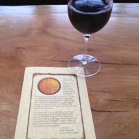 The bar at Mike's Cafe & Wine Bar at Mike's Cafe and Wine Bar in San Juan Island