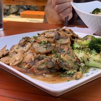 Chicken Marsala  at Mike's Cafe and Wine Bar in San Juan Island
